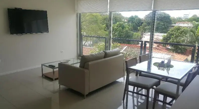 Апартаменты c 1 комнатой с балконом START Villa Morra Rent Apartments