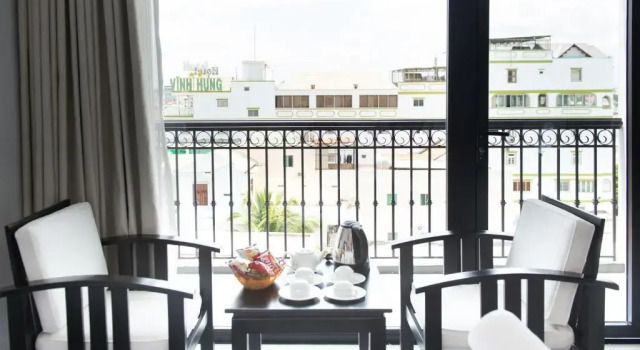 Двухместный номер Deluxe с видом на город Hoang Long Hotel Phan Thiết