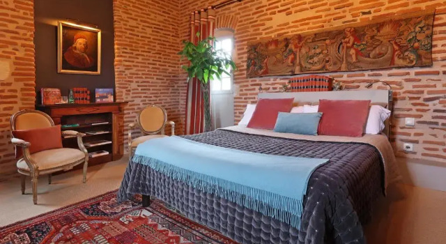 Двухместный номер Standard с красивым видом из окна Chambres dhôtes La Tour Sainte-Cécile