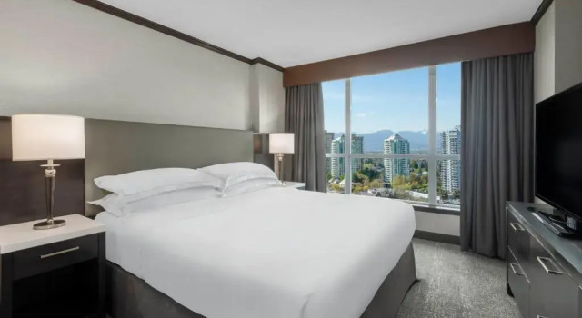 Двухместный люкс Executive Hilton Vancouver Metrotown