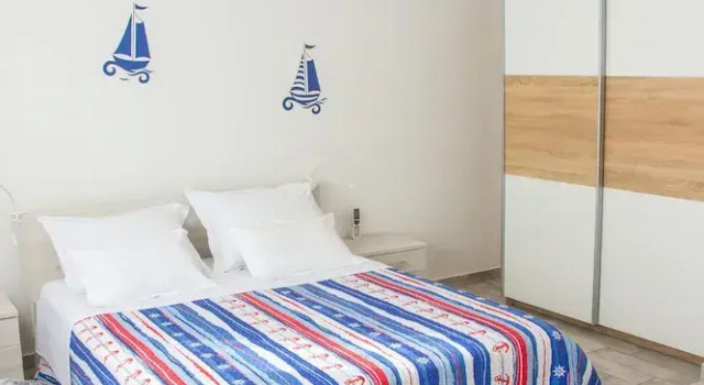 Студия Цокольный этаж Apartment Villa Franci Pag with heating and open all year
