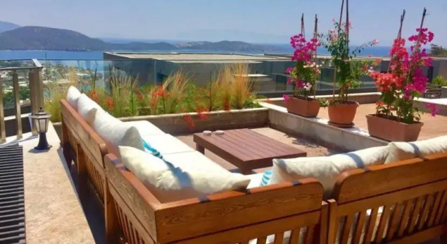 Bodrum Bitez 4 Bed-4 Bath Triplex Villa - AKTUR YANI, Rezervovat Vila Hotely v Mugla s parkováním, Parkování
