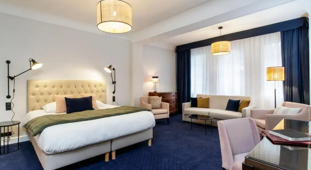 Номер Privilege Le Manoir Hôtel Le Touquet Paris Plage