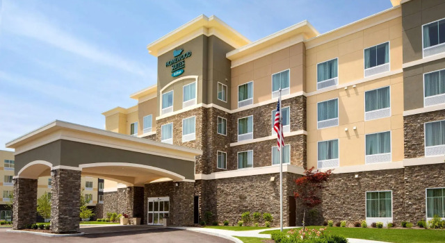 Четырёхместный люкс c 1 комнатой Homewood Suites by Hilton Akron/Fairlawn