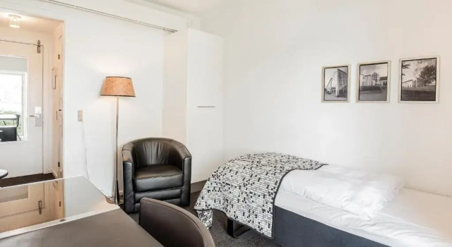 Одноместный номер Standard с видом на озеро Golf Hotel Viborg