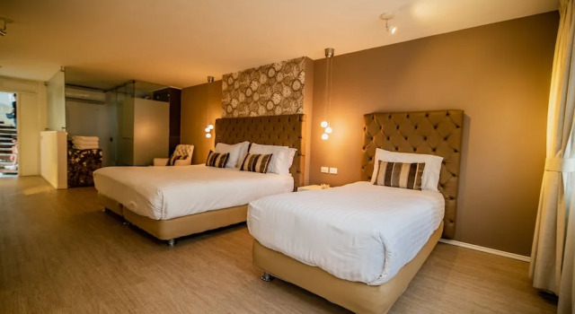 Трёхместный номер Superior c 1 комнатой с балконом Hotel Boutique El Triángulo