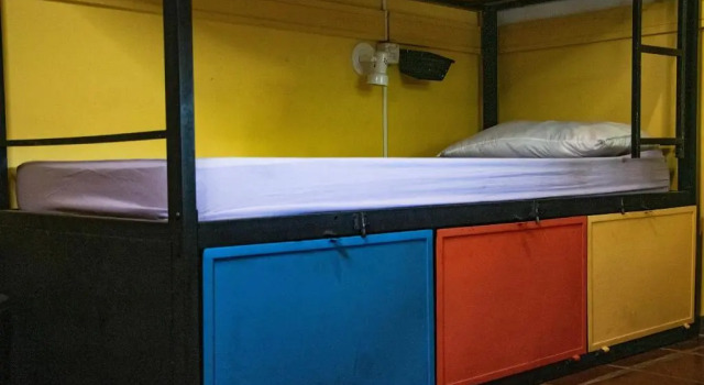 Кровать в общем номере (женский номер) Solar Hostel Búzios