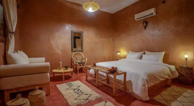 Двухместный номер Deluxe Hotel Kasbah Sahara Services - MHamid El Ghizlane