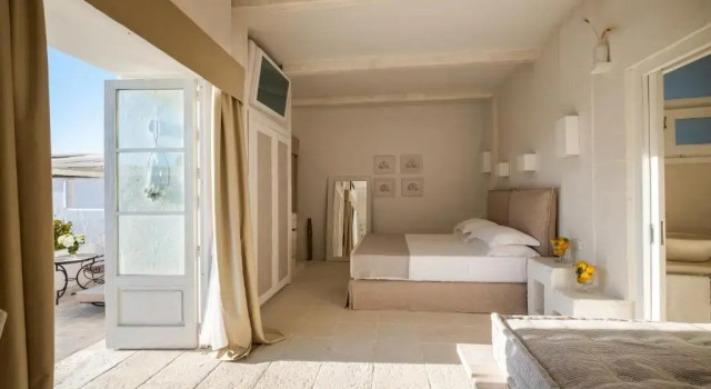 Deluxe Zimmer mit Blick auf den Sonnenuntergang Baglioni Masseria Muzza
