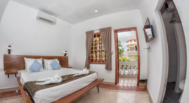 Двухместный номер Deluxe с балконом Poolside Villa