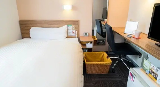 Кровать в общем номере (женский номер) Super Hotel Hirosaki