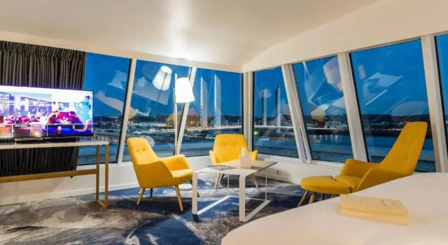 Люкс с видом на реку Seekoo Hotel Bordeaux