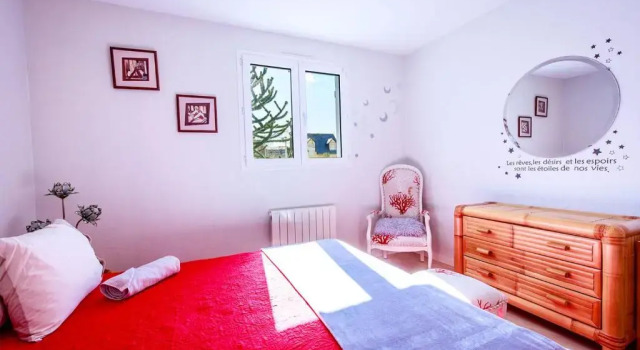 Двухместный номер Standard с видом на сад Cavalibre Mesquer chambre d'hôtes