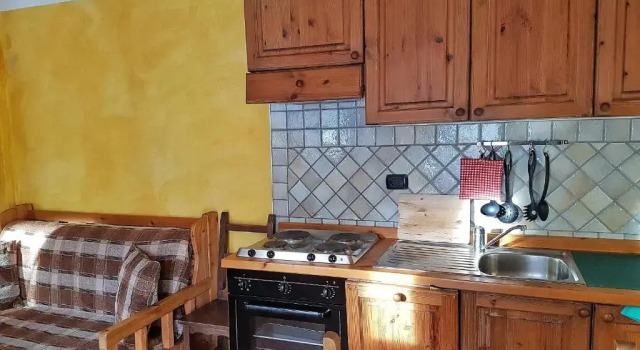 Студия с видом на горы Residence Les Myosotis