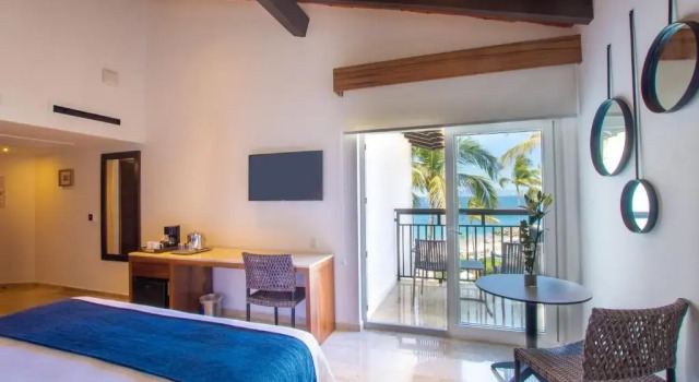Двухместный номер Deluxe с видом на океан Buenaventura Grand Hotel & Great Moments - All Inclusive