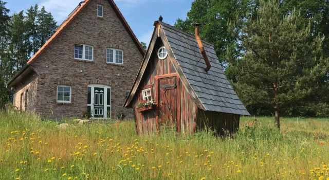 Коттедж Bispinger-Heidezauber-Haus-Hartriegel