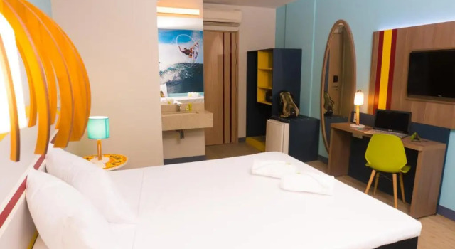 Двухместный номер Standard Golden Tulip Guarujá - Antigo Delphin Surf Hotel