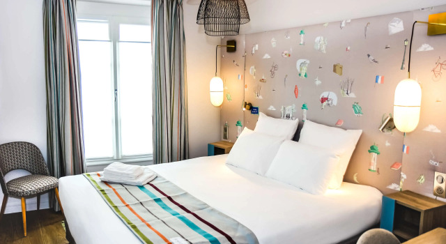 Двухместный номер Superior Hotel Litteraire Marcel Ayme, BW Premier Collection