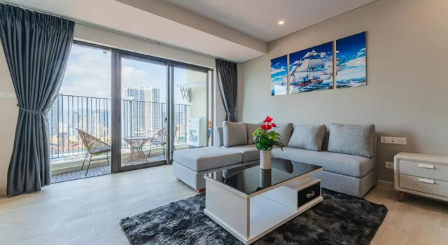 Студия с видом на море HighSea GoldCoast Superview Apartment