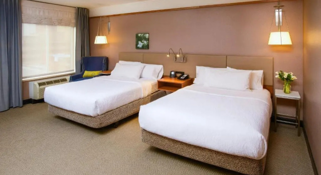 Четырёхместный номер Deluxe Hilton Garden Inn Rochester Downtown