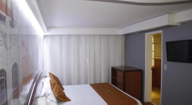 Standardowy dwuosobowy pokój Hotel Mexicali