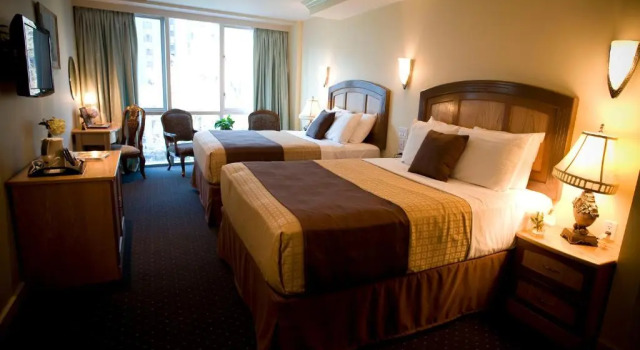 Четырёхместный номер Deluxe с видом на город Hotel Mulberry
