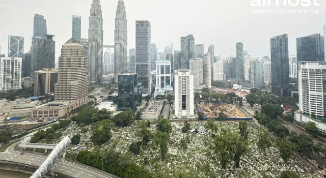 Апартаменты Deluxe с видом на город Legasi Kampung Baru Guesthouse