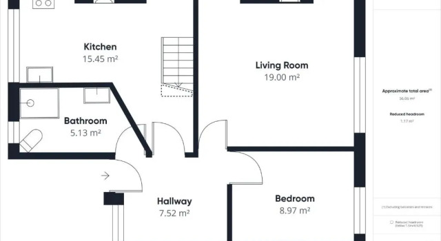 Апартаменты c 1 комнатой Host Stay Cattersty Hideaway
