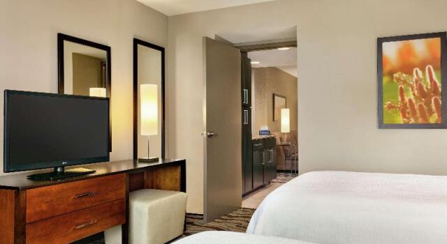 Четырёхместный люкс с 2 комнатами Embassy Suites Chattanooga Hamilton Place