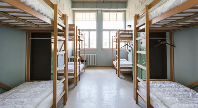 Кровать в общем номере Depot 195 - Hostel Winterthur
