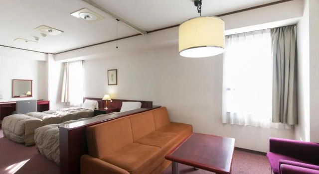 Трёхместный номер Standard Hotel S-Plus Hiroshima Peace Park