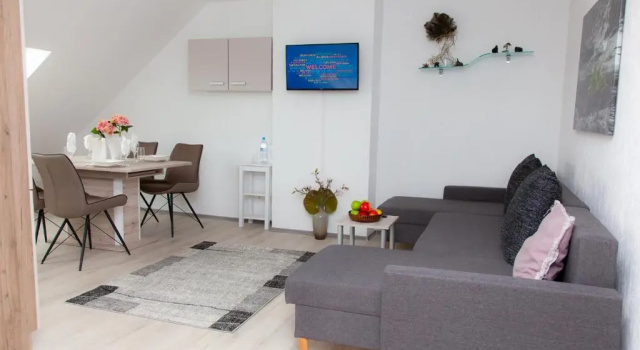 Апартаменты Luft Apartments nahe Messe Düsseldorf und Airport 3B