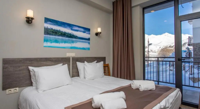 Двухместный номер Standard с красивым видом из окна Отель Geography Hotel