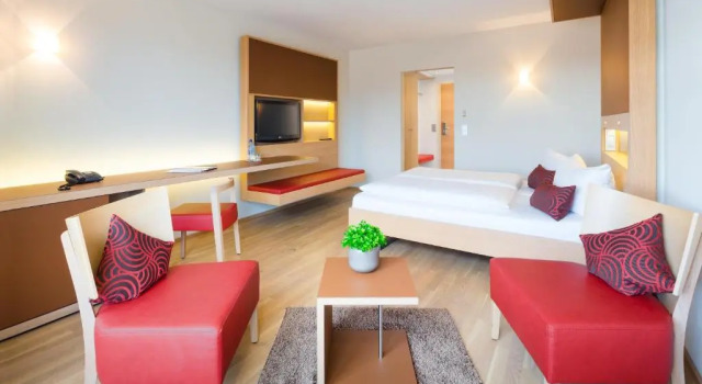 Двухместный номер Comfort с балконом Hotel Traube am See