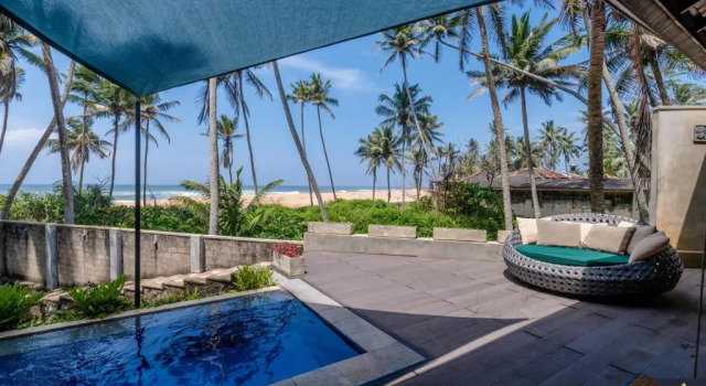 Вилла с 3 комнатами Rakuen Beach Villa