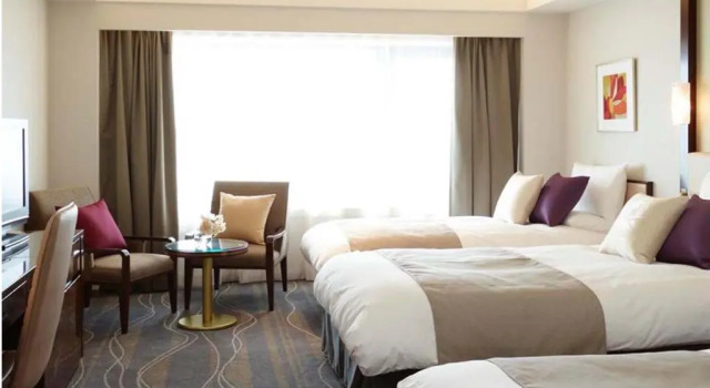 Трёхместный номер (этажи Authentic Floor 16-27) Deluxe Hotel Okura Kobe