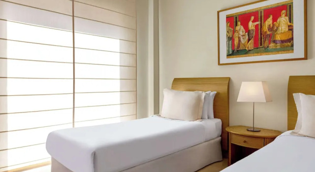 Люкс Deluxe с 2 комнатами с видом на море Отель Wyndham Grand Costa del Sol