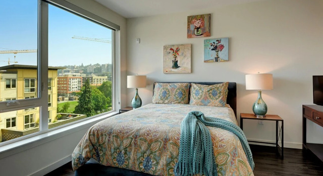 South Lake Union Lakeview Suite - Two Bedroom Apartment, Забронировать Апартаменты/квартира Апартаменты Сиэтла, рядом с First Presbyterian Church, Апартаменты/квартира