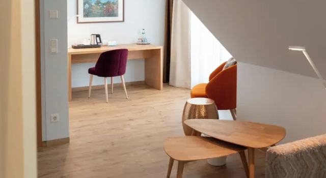 Люкс Пентхаус с балконом Flair Hotel zum Storchen