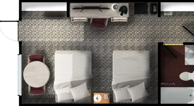 Двухместный номер Deluxe Balmer Hotel