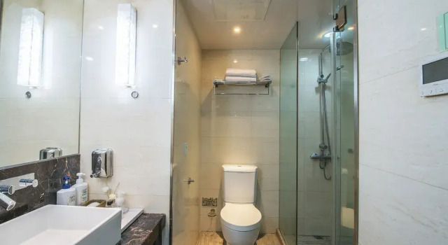 Двухместный номер Standard с видом на город Nanjing Kaibin Apartment-Xinjiekou Kairun Branch