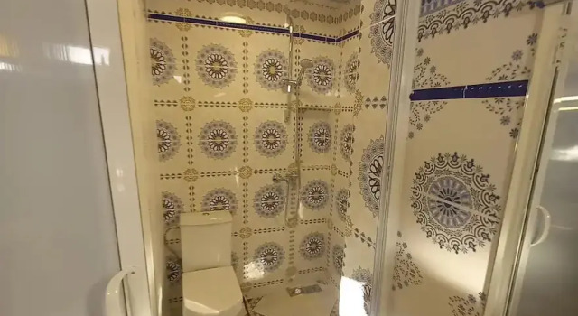 Кровать в общем номере Anza Lighthouse