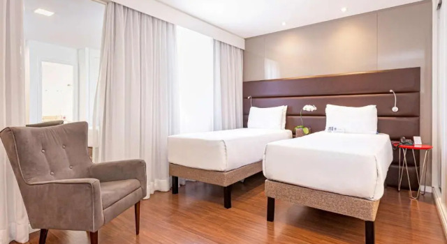 Двухместный номер Superior Mercure São Paulo Vila Olímpia