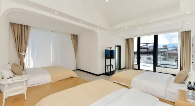 Люкс Deluxe Dali Qing·Ye Vacation Boutique Stay (Small Putuo Scenic Area of Wase Town)
