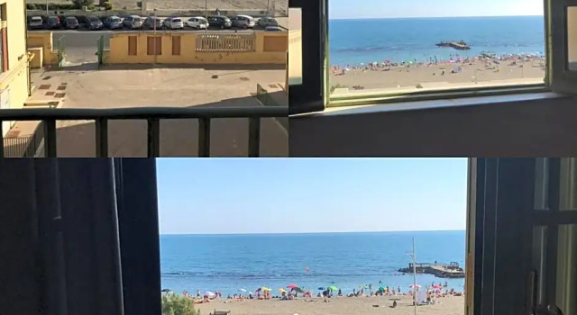 Двухместный номер Standard с видом на море Litus Roma Hostel