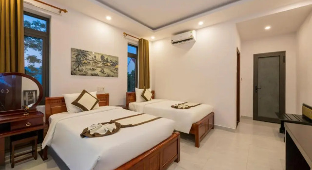 Двухместный номер Standard с видом на бассейн Hoi An Fairy Garden Villa