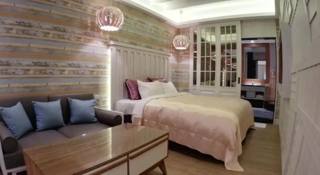 Четырёхместный номер Deluxe Song Xia Motel