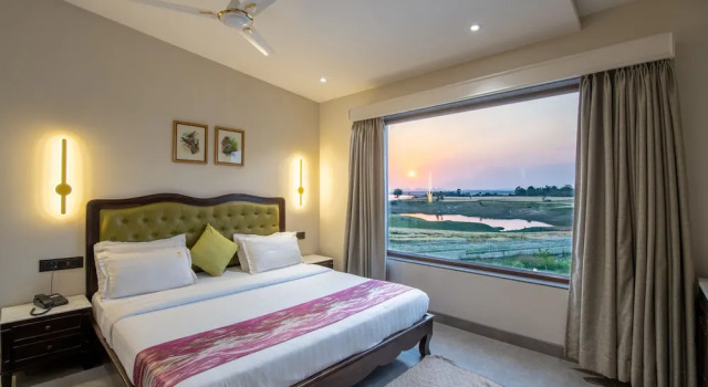 Номер Executive Parijat Lake Resort by GoldMark, Madhai- Satpura National Park