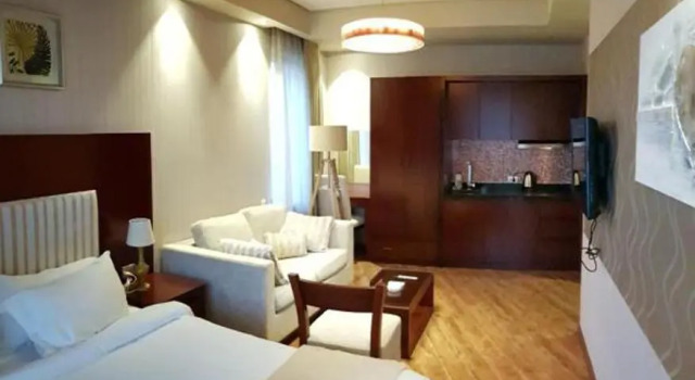 Студия с видом на море Luxury Oasis Apartment