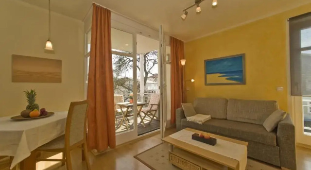 Апартаменты с 2 комнатами с видом на море Villa Am Steinbach